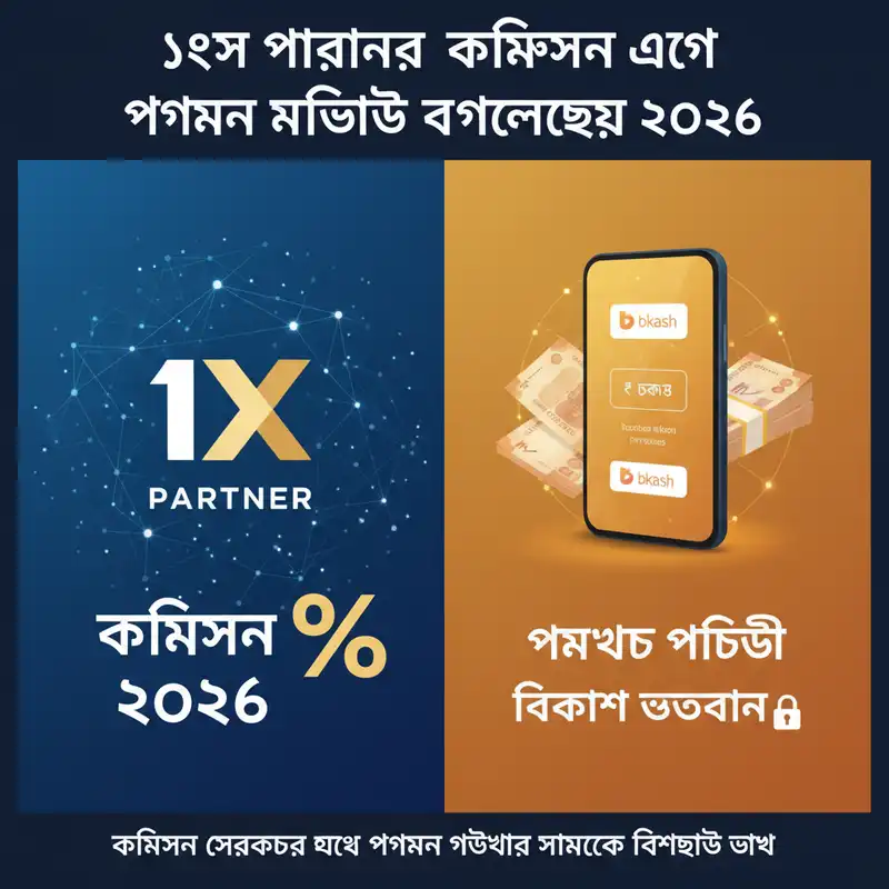১এক্স পার্টনার কমিশন এবং পেমেন্ট পদ্ধতি বাংলাদেশ ২০২৬